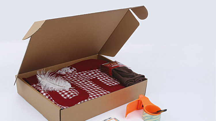 飞机盒t5纸盒快递纸箱服装衣服打包盒包装盒定做印刷可装a4纸包邮