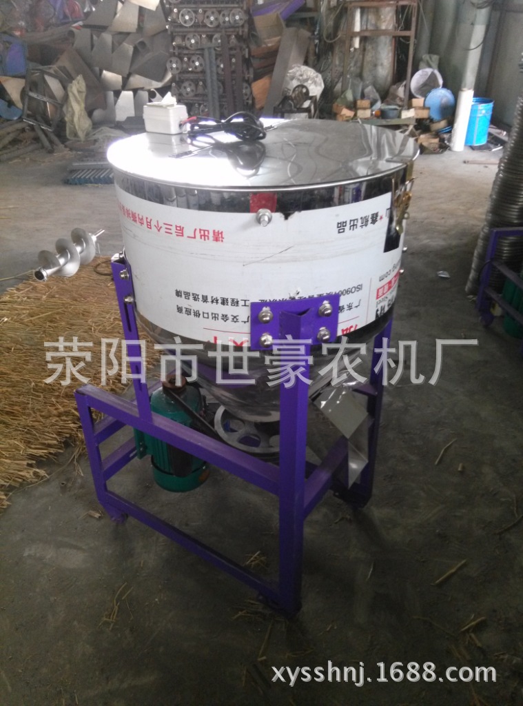 全自动不锈钢拌种机禽畜饲料搅拌机 立式移动小麦拌种机