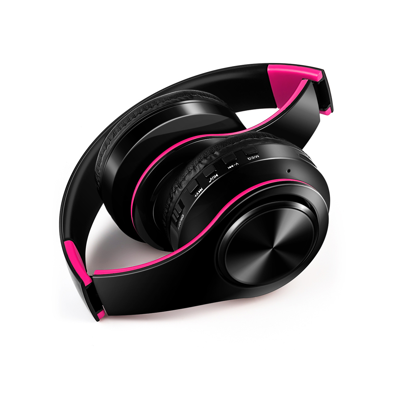 Hot Sale Multi-Color Folding Wireless Headphone Head-Mounted Bluetooth Music Sports Card Universal Wireless Earphone