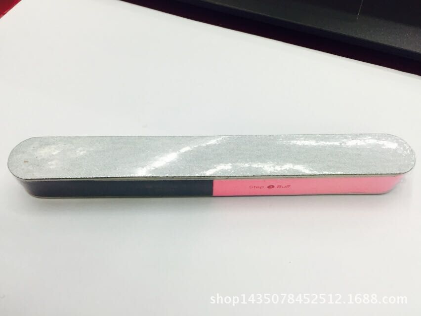 Color Edging Nail File Strip Six-Level Nail File Pieces Nail File Strip Six-Sided Frosted Nail File Wholesale