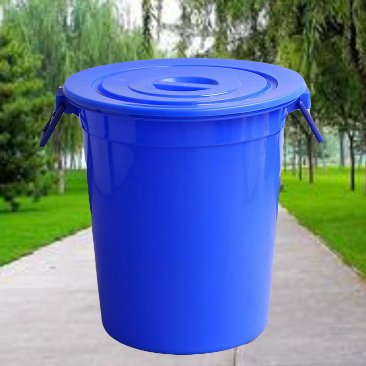 塑料大号储水桶加厚塑料面桶多规格带盖防潮米桶饭店用泔水桶