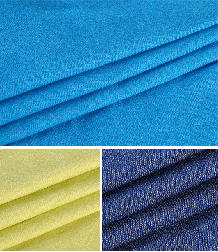 厂家直销梭织面料10支平纹拉架面料 舒适弹力小脚裤服装针织面料