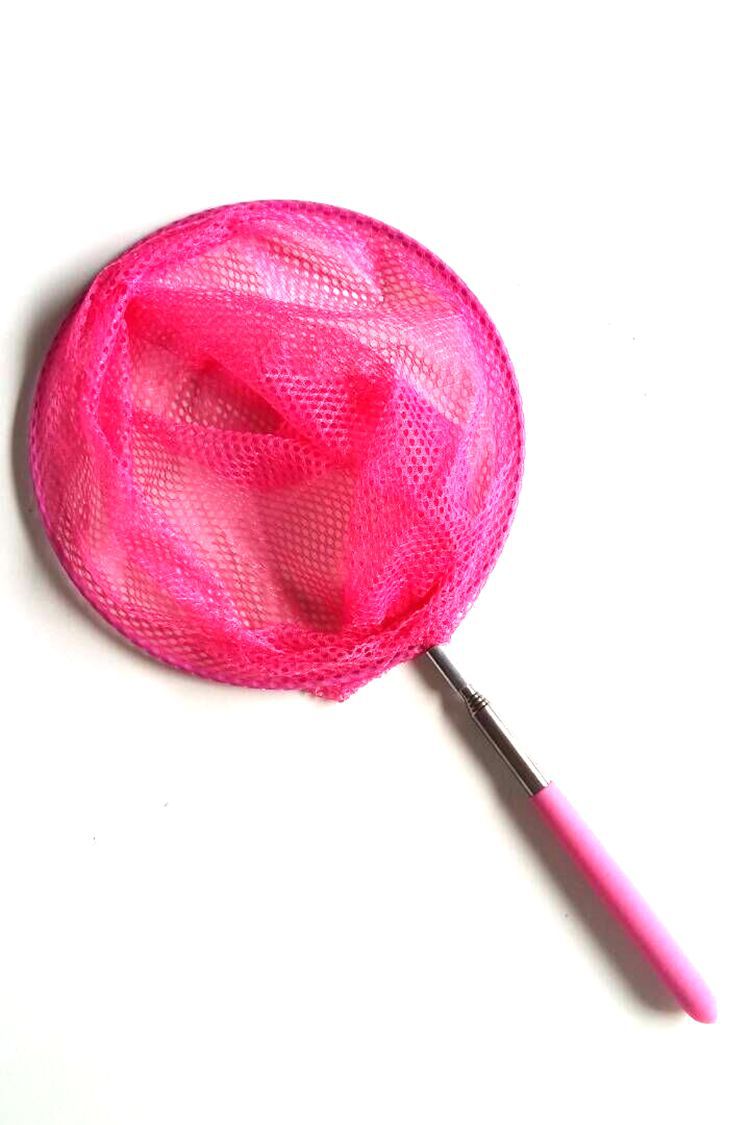 儿童捉昆虫捕蝶捞鱼网兜伸缩渔捞兜手抄网伸缩小网兜