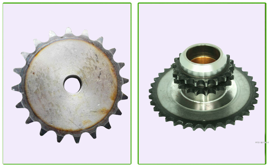 厂家直销 12a15齿双排 非标齿轮 大型齿轮 支持加工定制 大量供应