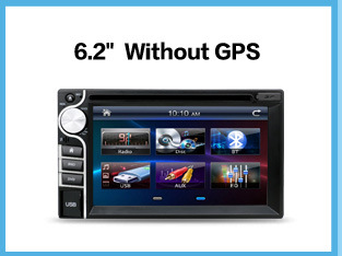 Cheap Windows HD Touch Screen In-Dash 2DIN GPS Car Video DVD Players Radio Stereo Bluetooth TV Audio free map 1