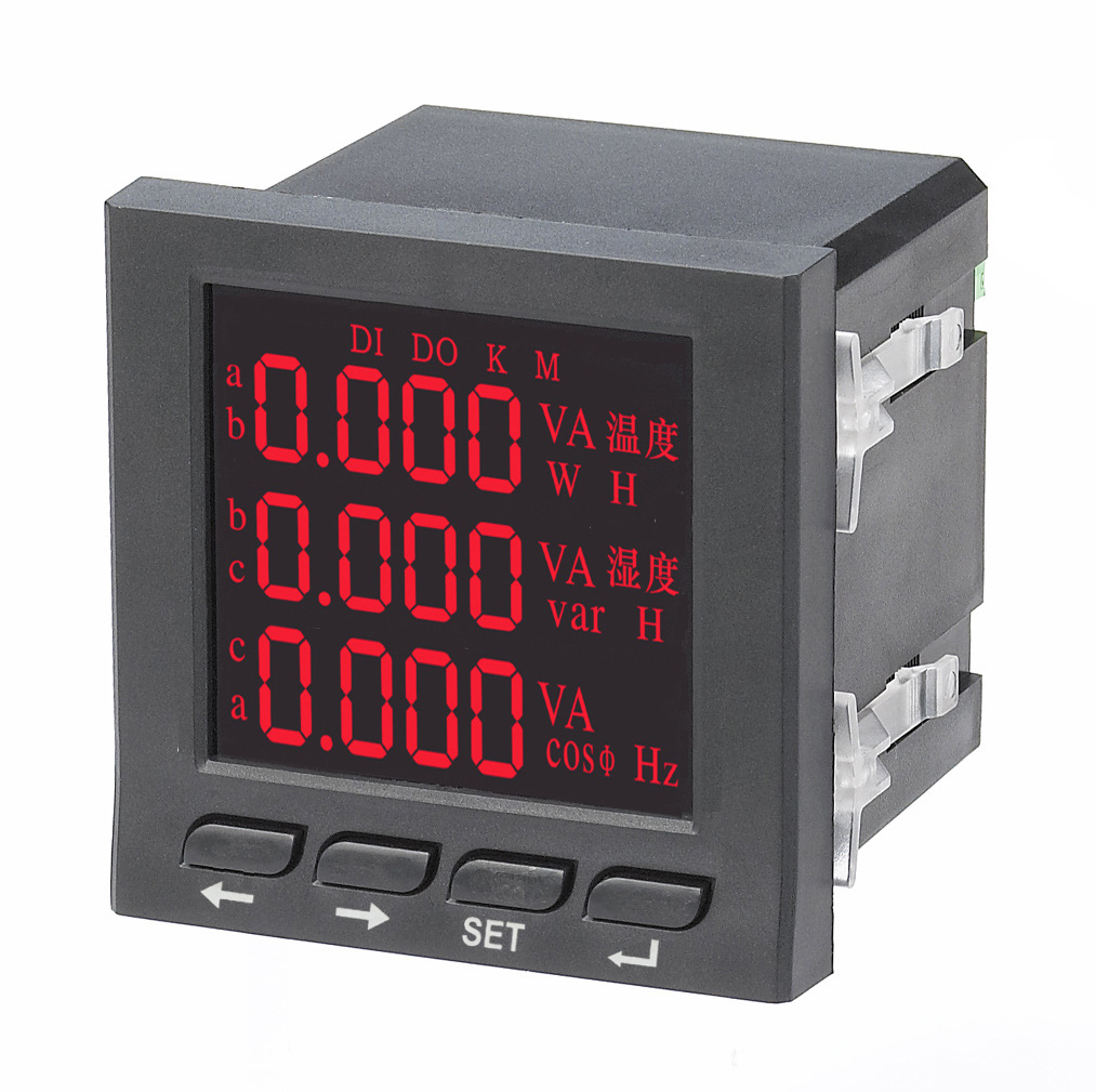 厂家智能电流表变比可调测量交流高精度02数显电流表