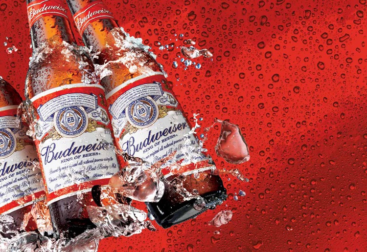 英国原装进口 夜场ktv酒吧啤酒** 百威啤酒拉瓶330m.