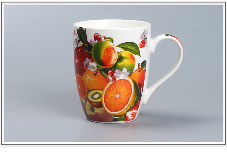 广告礼品水杯定制logo 厂家生产陶瓷马克杯 精美水果杯子赠品创意