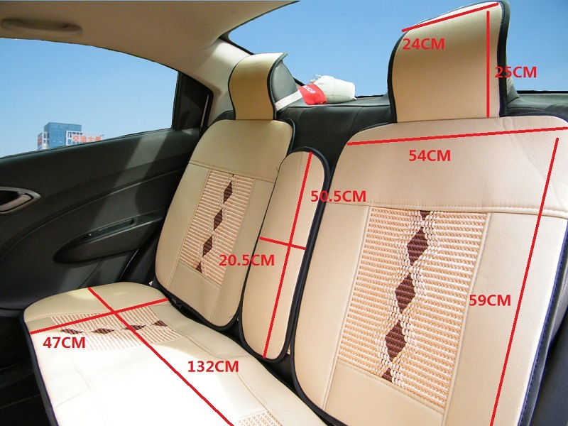 四季通用汽车皮加冰丝坐垫 全包围夏季四季垫 日产天籁骊威轩逸