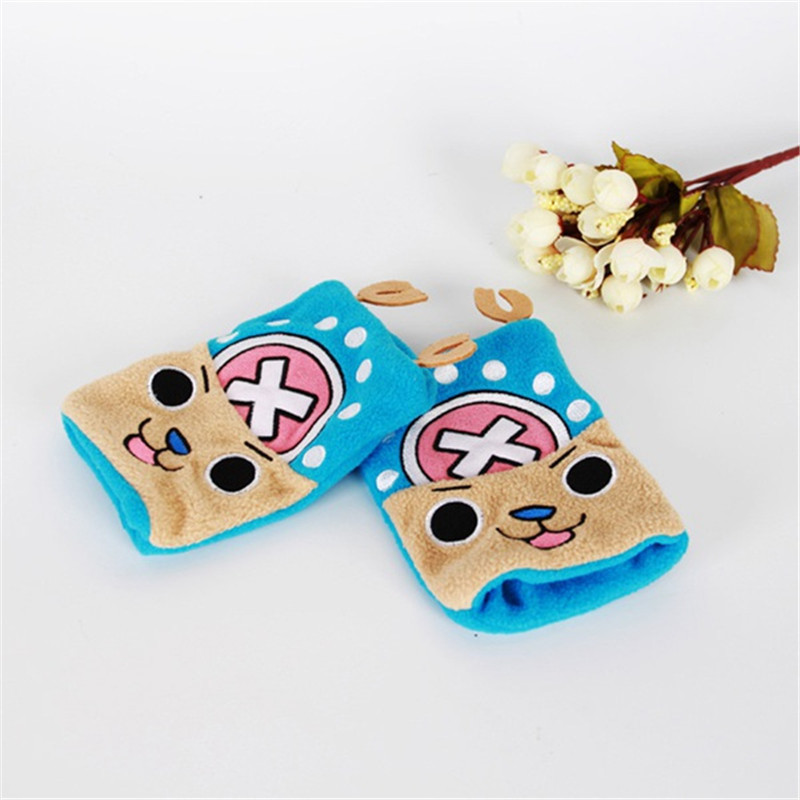 保暖动漫手套 银魂干物妹猫咪后院熊本熊刺