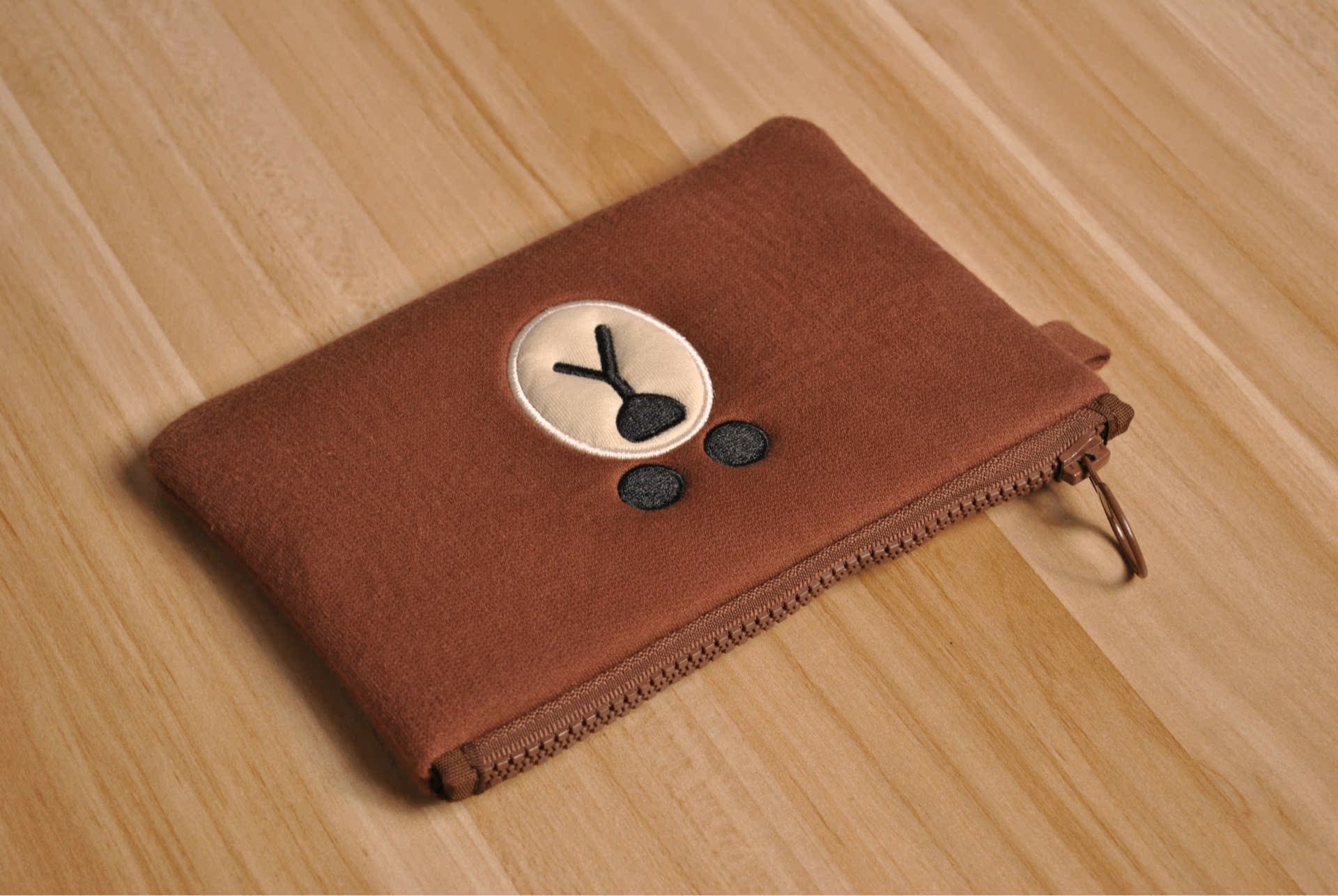 韩国爆款 布朗卡通四角包 可爱 呆萌手机