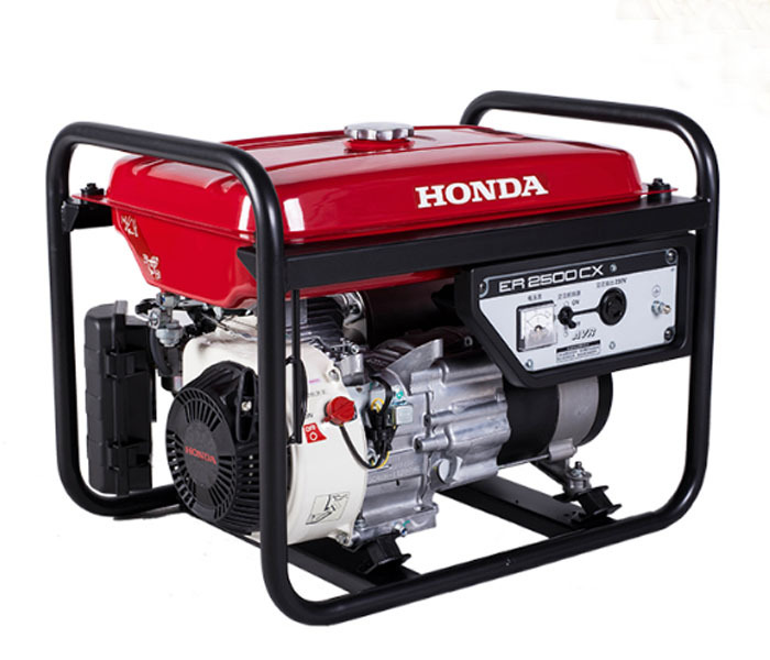 四冲程汽油发电机er2500cx家用2kw单相手动