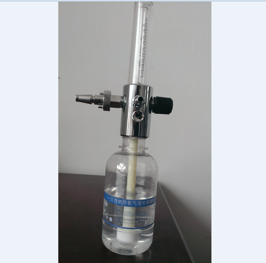 氧气湿化瓶湿化鼻氧管湿化装置配件一套空瓶盖子杆子滤芯配件厂家