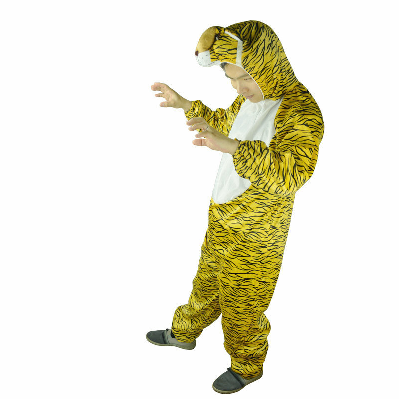 万圣节活动化妆舞会装扮舞台演出幼儿园亲子活动服装老虎服装cos