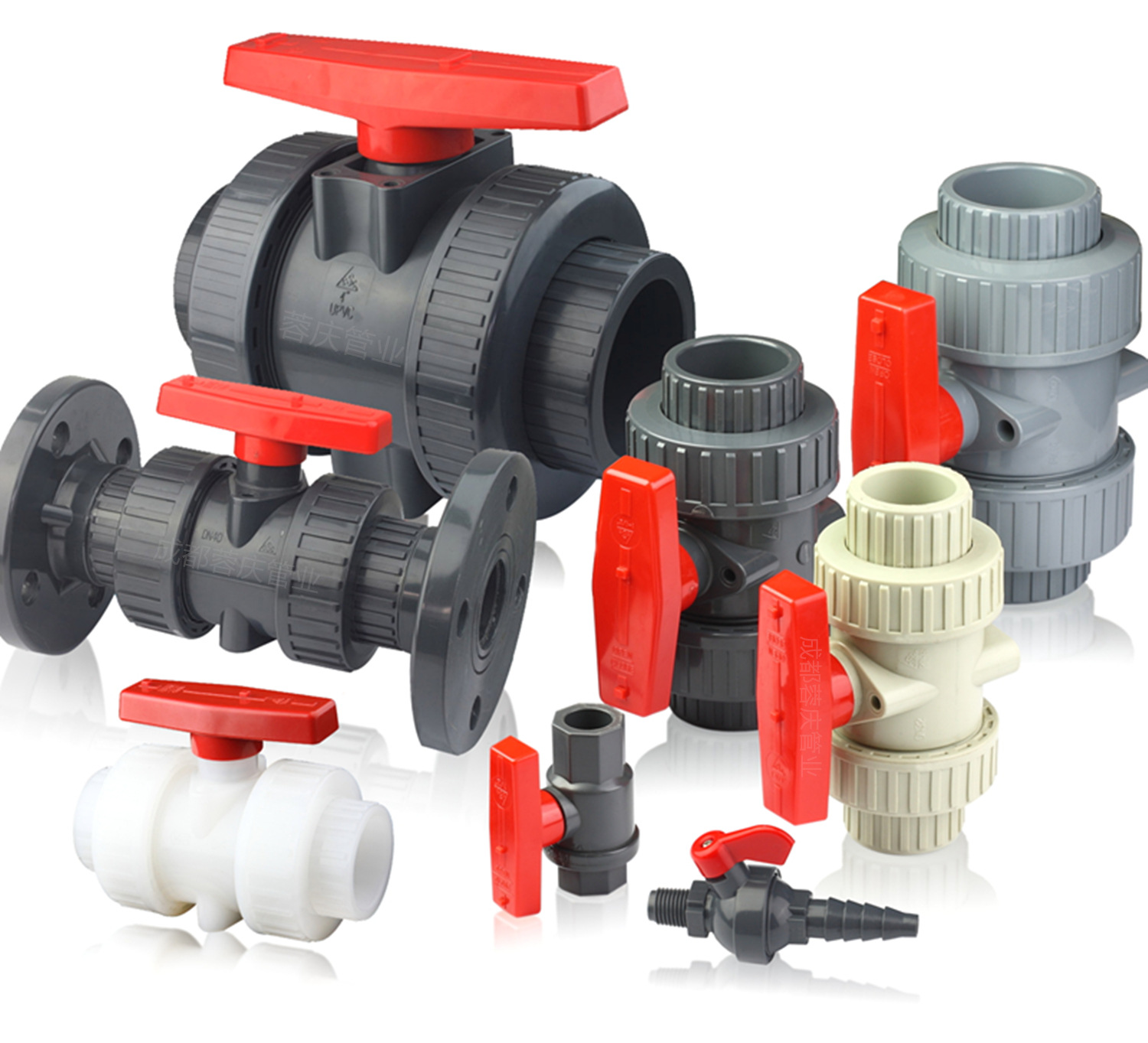 台资耀炜塑胶管阀厂家供应工业级upvc正三通 等径三通