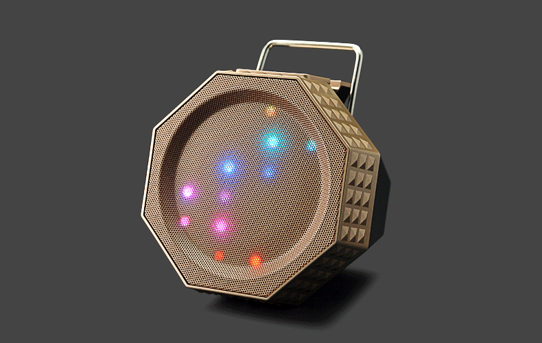 0免提通话,fm收音,外接音源输出,智能频谱led灯组 安卓app下载:http