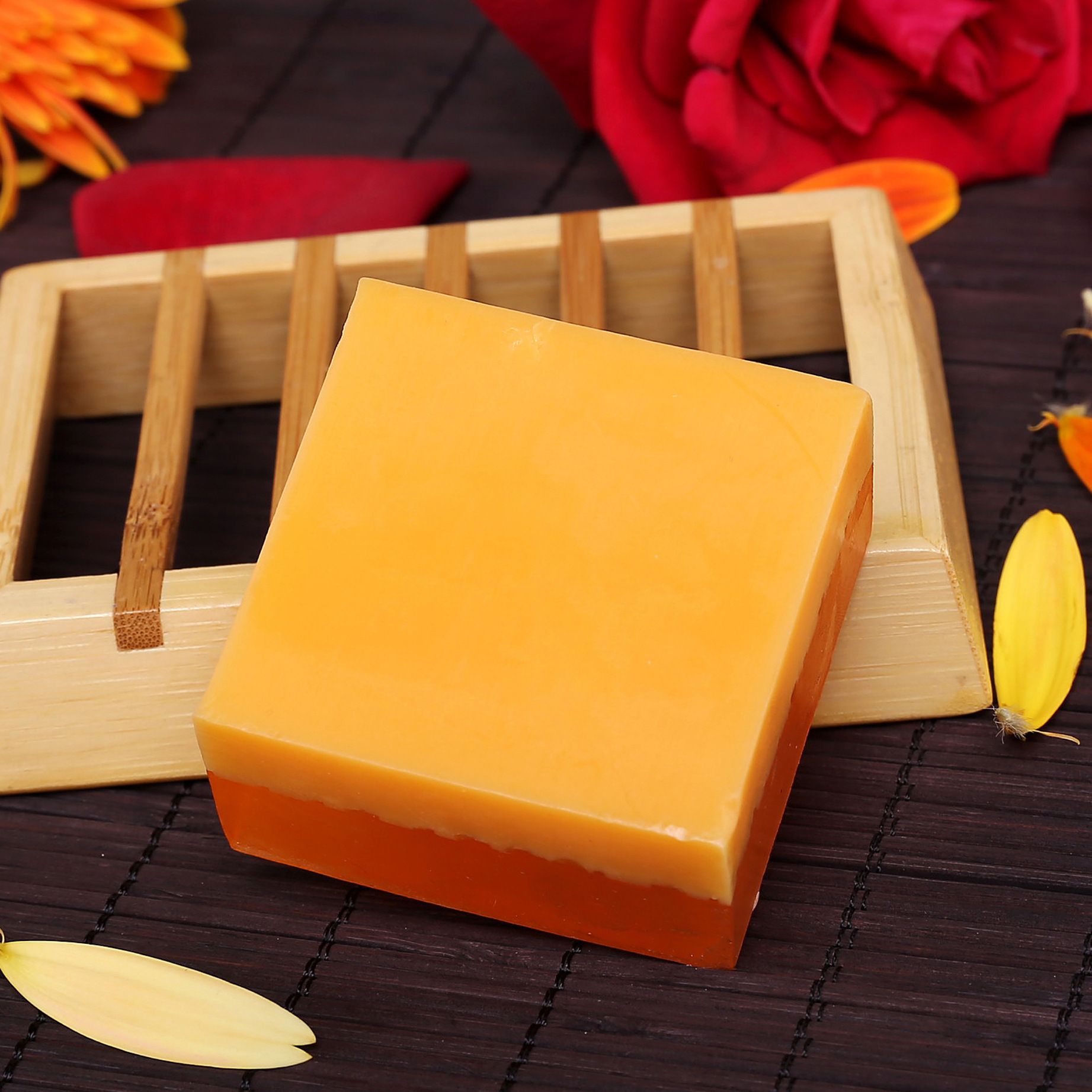 蜂蜜双层手工皂批发洁面精油皂oem代加工厂家定制礼品赠品