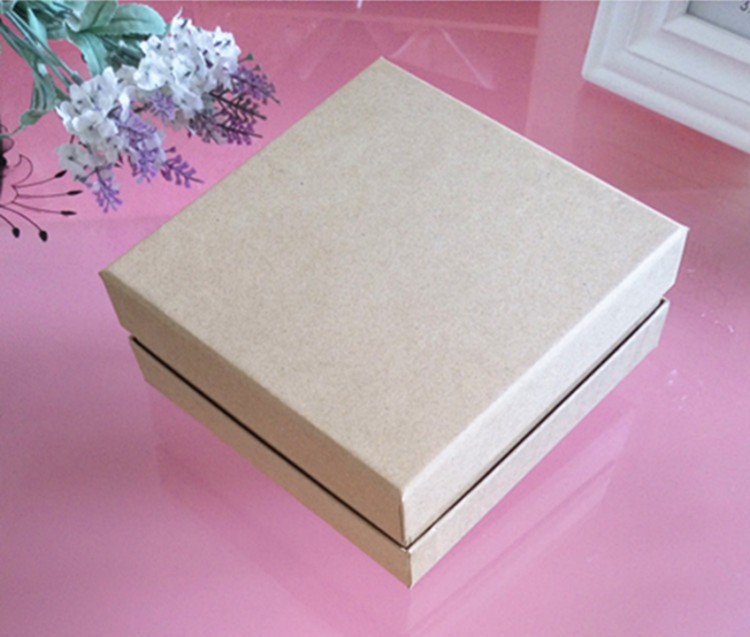 天地盖通用围边纸盒 牛皮纸纯色无印刷礼盒 南方印刷厂家批发.