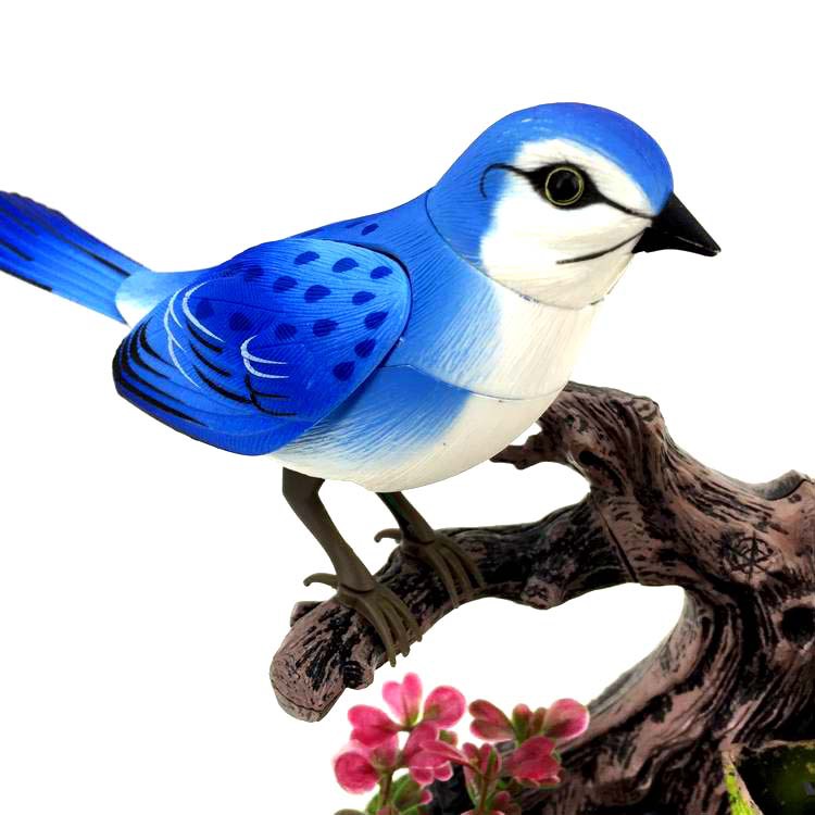 厂家直销 供应西骑士正品513仿真声控双鸟情侣鸟声控玩具批发