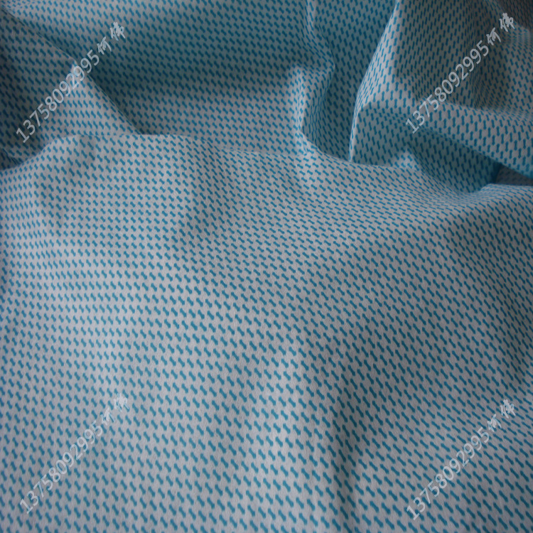 新价供应多规格内菱形水刺无纺布 定制防护用品水刺布生产厂家