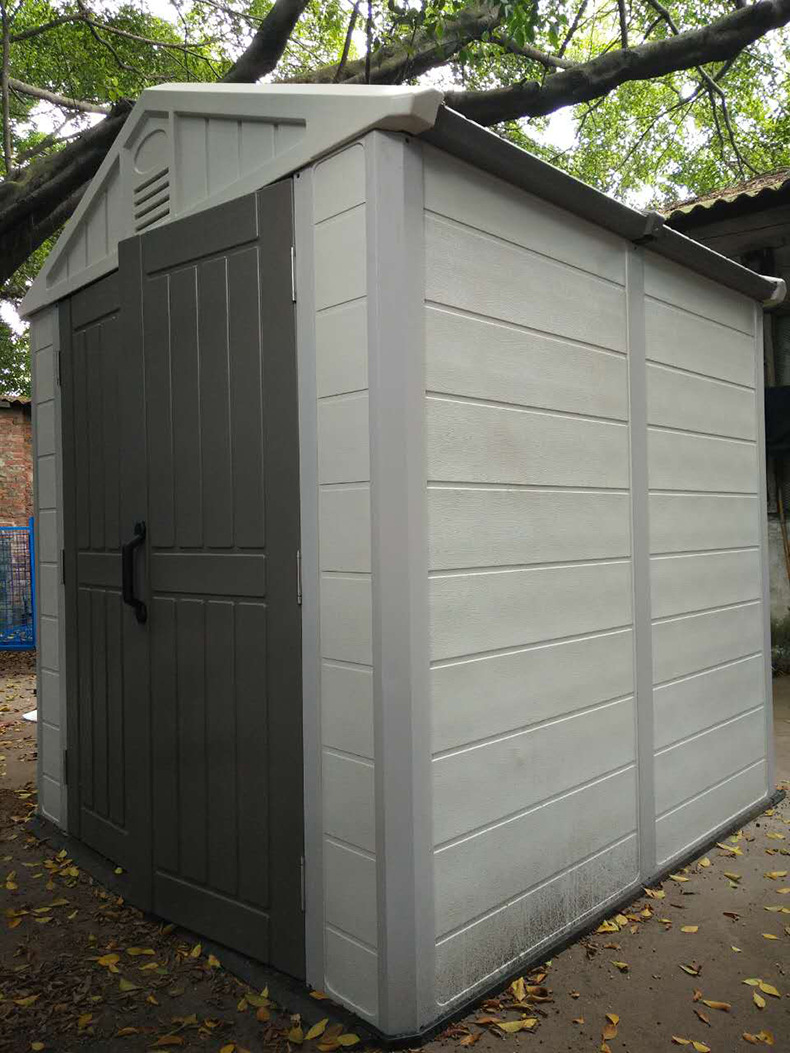 批发高端时尚节能轻钢节能 塑料结构房屋工具房 易集成小房子