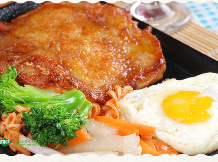 包邮正大黑椒大鸡排冷冻食品鸡肉胸脯肉半成品油炸鸡扒饭批发台湾