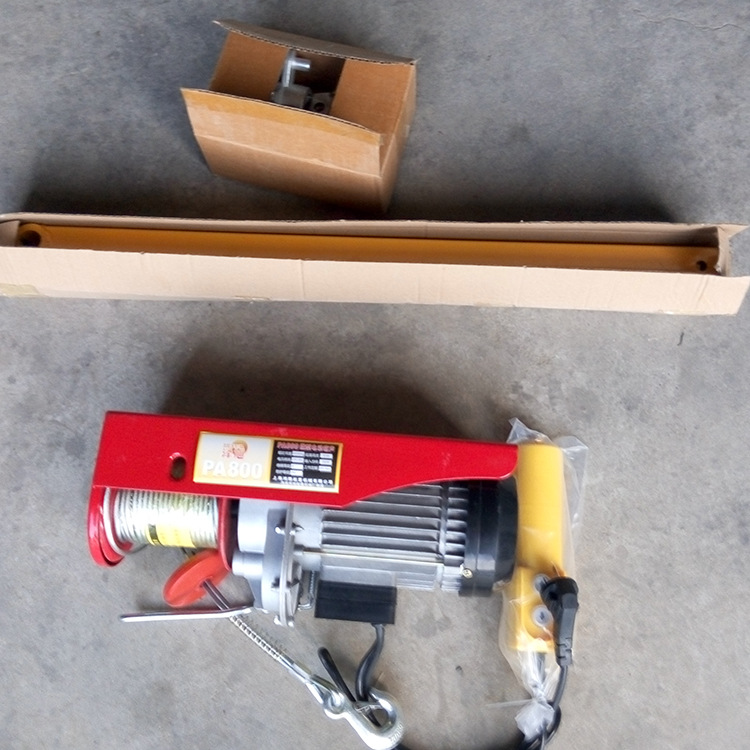 微型电动葫芦支架钢丝绳电动葫芦家用三角支架室外吊运机支