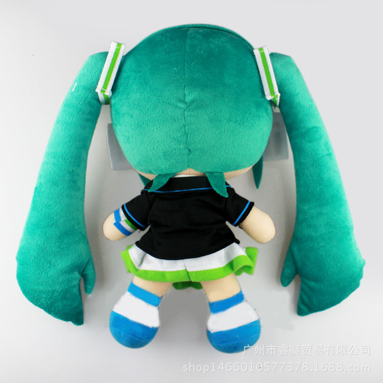 动漫周边校服初音未来少女vocaloid系列日系动漫雪音毛绒玩具公仔