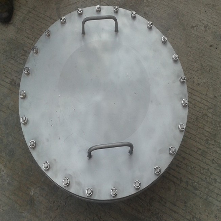 水平吊盖板式平焊法兰人孔 垂直 常压不锈钢304人孔定做