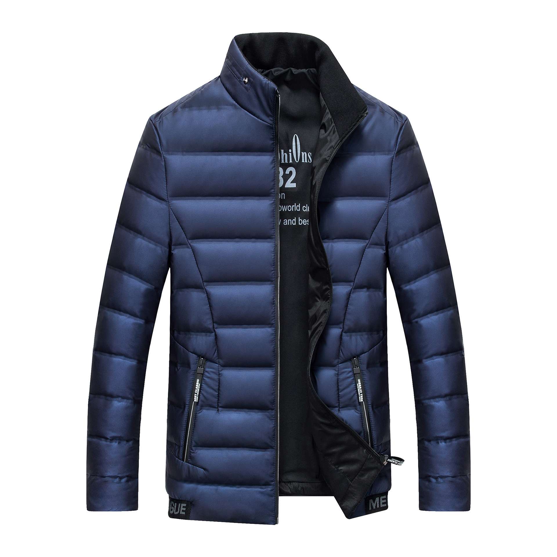 2016新款潮流男装男式羽绒服男士冬季保暖白鸭绒立领羽绒服男外套