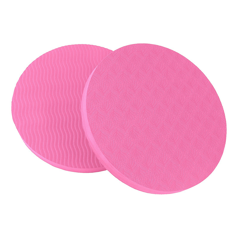 Lightweight round Yoga Supporting Pad Easy to Carry Small Pieces of Sports Balance Protective Pad Indoor Yoga Mat in Stock