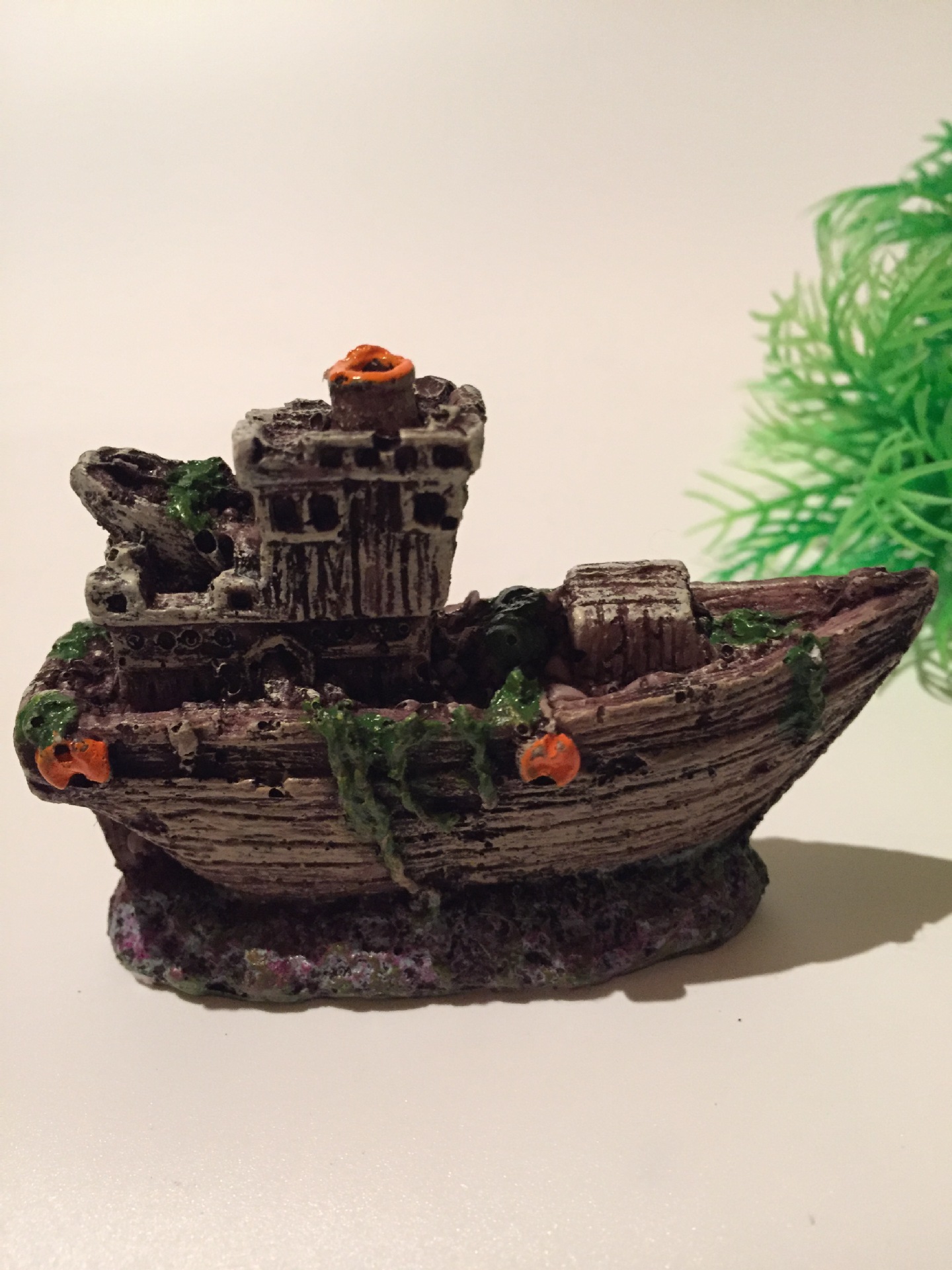 水族箱鱼缸造景厂家直销/迷你海盗船创意装饰品摆件/树脂工艺品