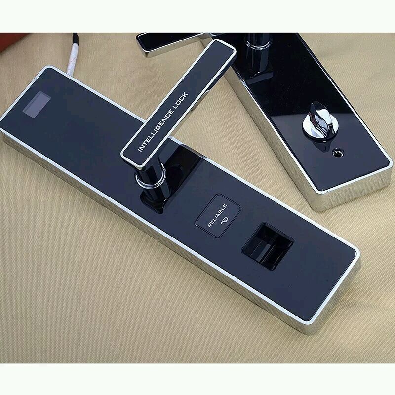 四合一指纹密码锁 大门防盗门锁 家用电子锁 密码刷卡遥控锁