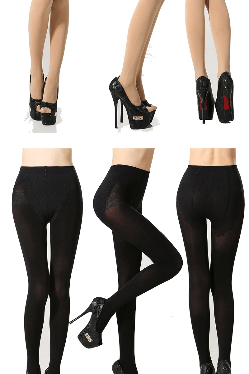 120d天鹅绒超柔软瘦身比基尼蝴蝶档连裤袜打底袜中厚丝袜厂家批发