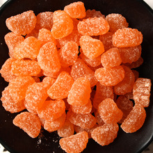 批发散装橙汁软糖 儿童休闲零食 蜜饯果干 淀粉型软糖 5斤/袋