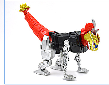 7寸变形天地神兽金刚 五合体机器人玩具b2801