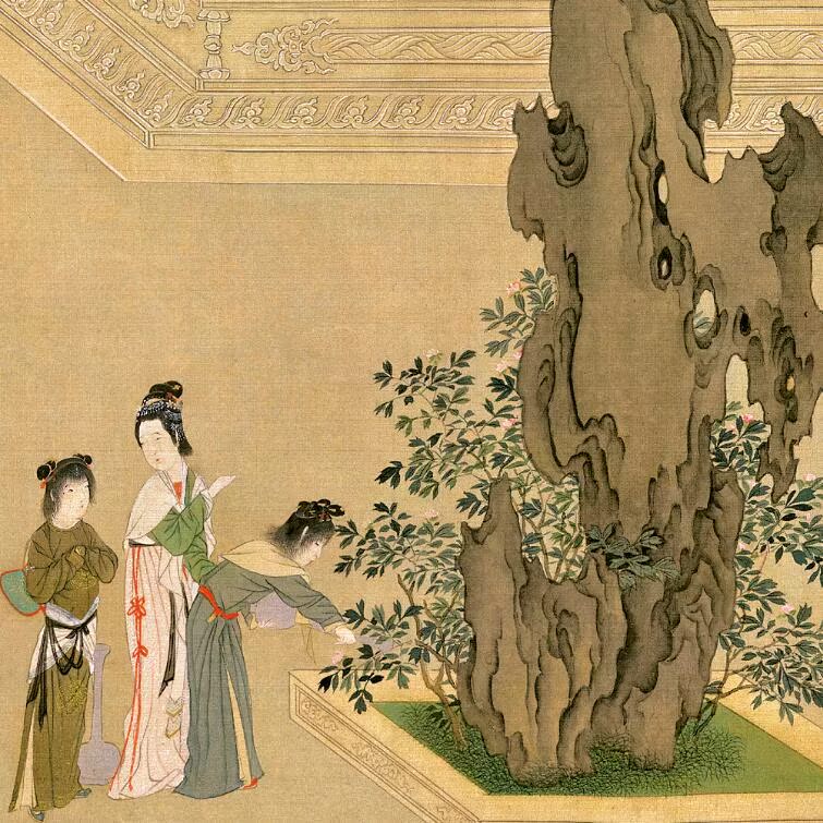 丝绸画汉宫春晓图 卷轴画厂家直销 批发定制 大批量生产加工