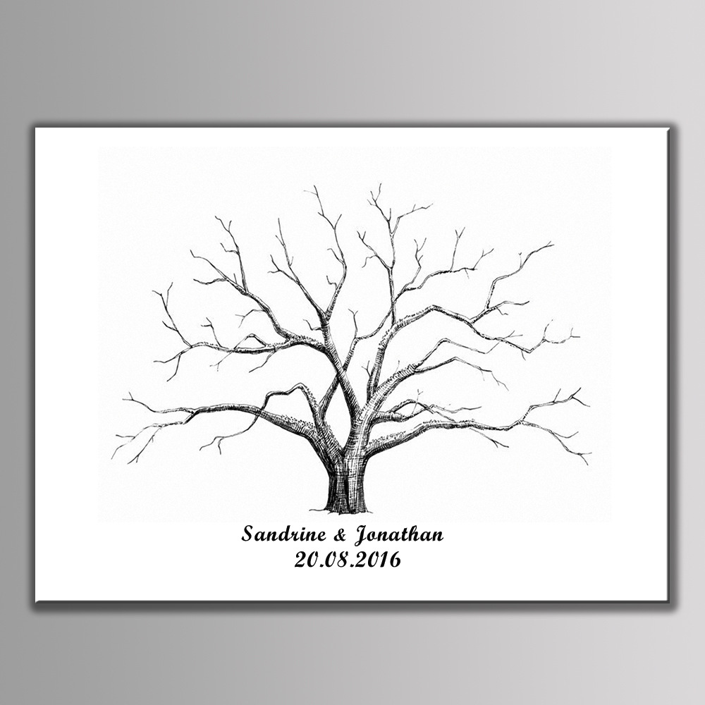 飞屋环游 创意婚礼指纹签到画 公司庆典同学会指纹签到画 hk029