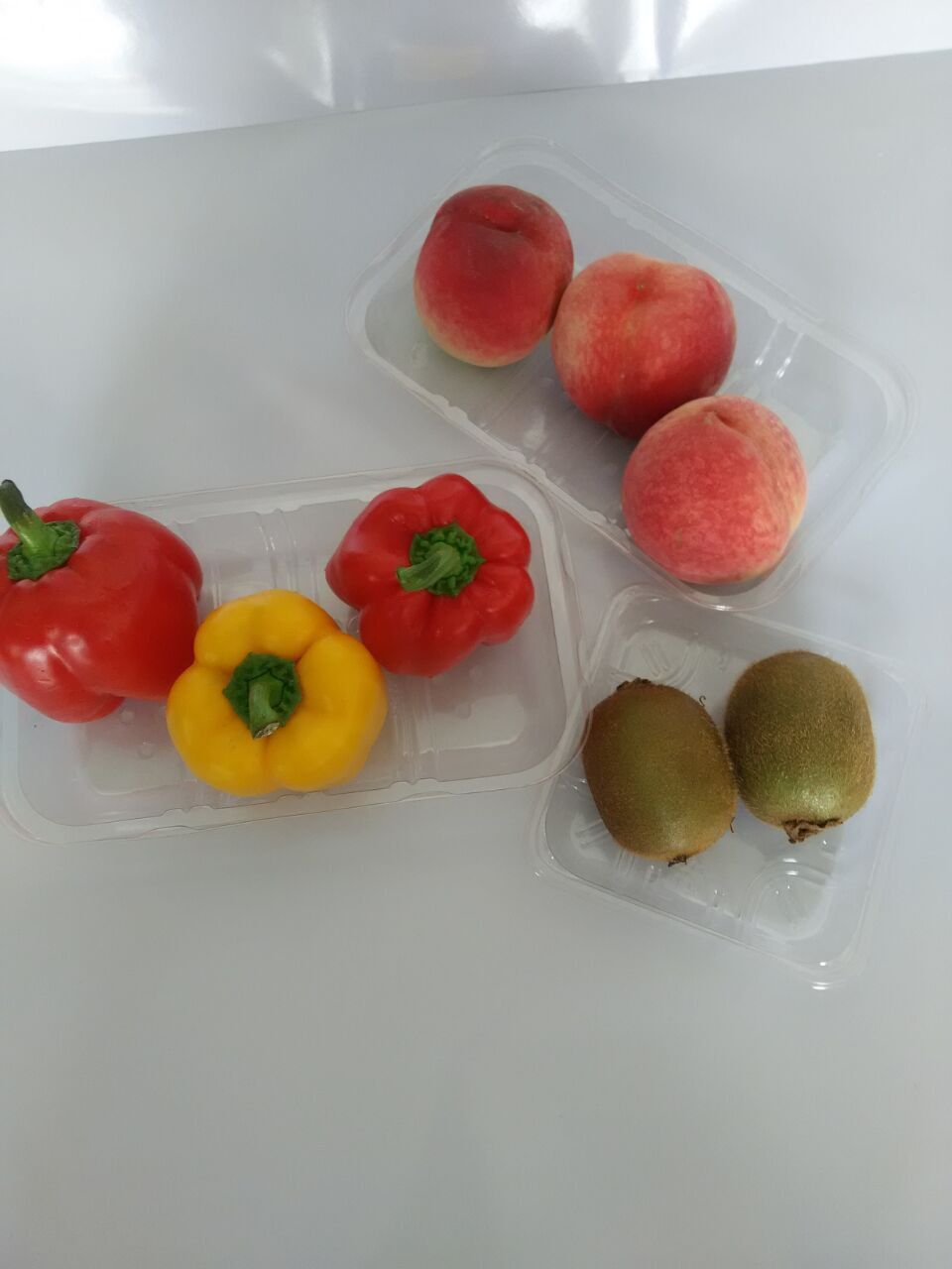 一次性生鲜水果盘猕猴桃吸塑 超市透明抗压水果塑料盒包装