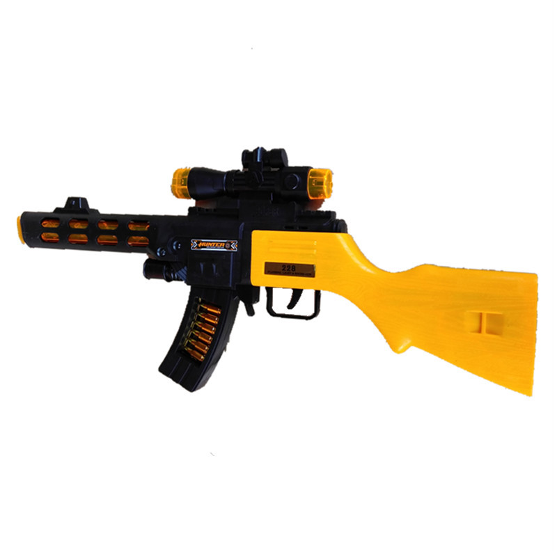 产品名称:电动八音枪/灯光音乐带投影 产品编号:228-2 产品包装:opp袋