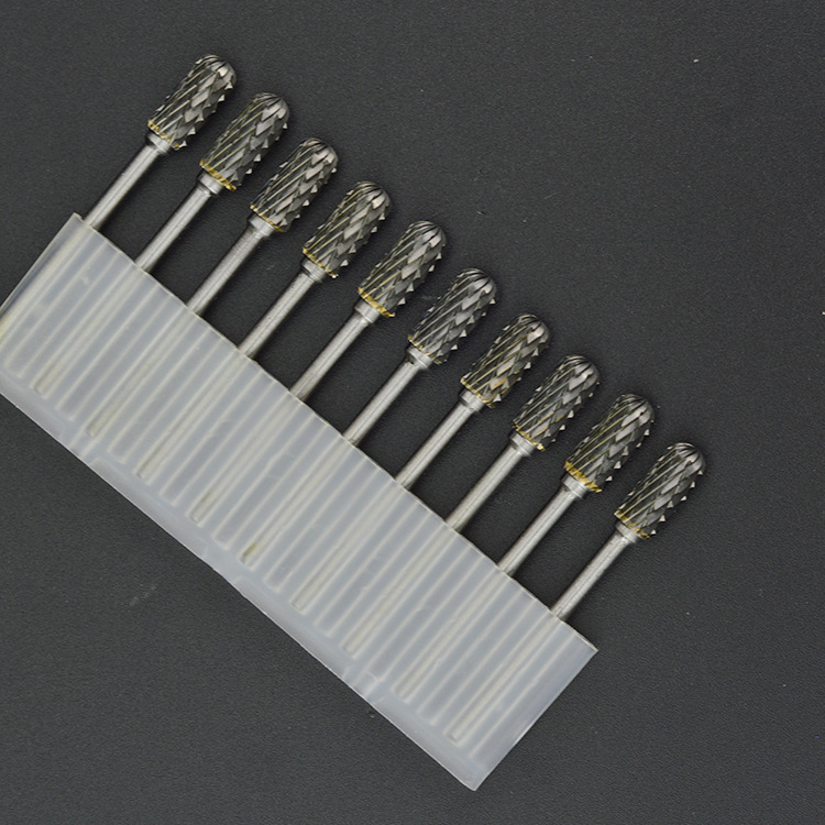 厂家供应c型多用途带端刃硬质旋转锉圆柱形合金钨钢磨头