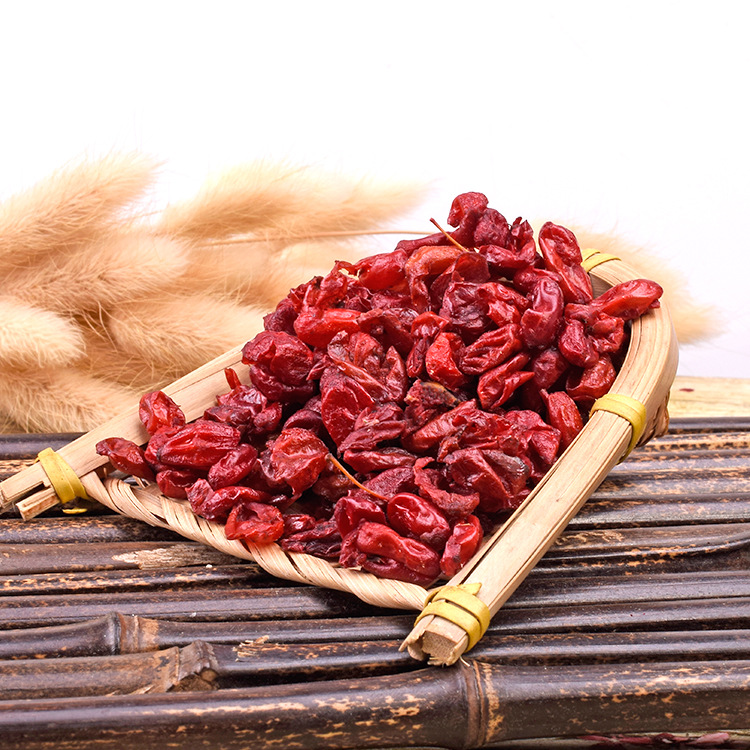 山茱萸 秦岭深山野生山茱萸 浙江山萸肉 制枣皮 精选 无核中药材