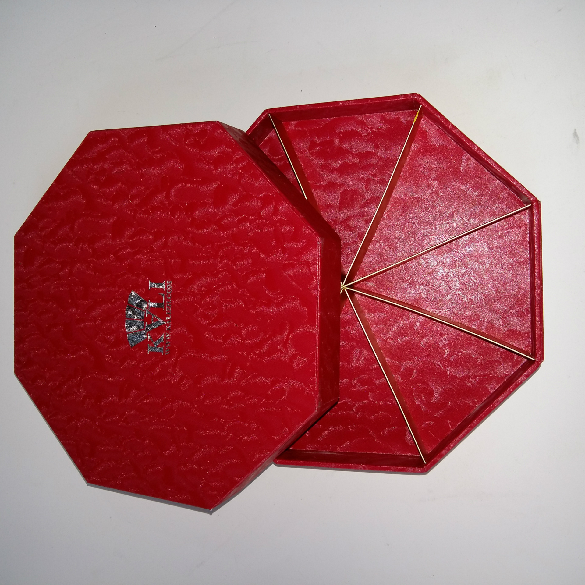 珠海厂家食品包装八角手工盒,高档巧克力精品盒定做 订做