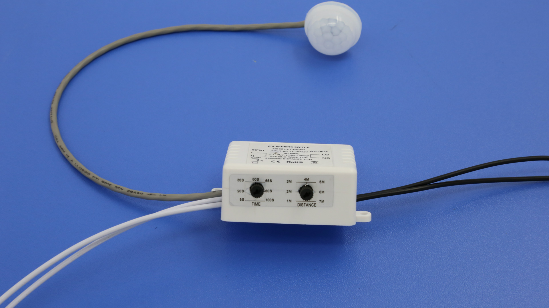 人体感应开关 时间距调可调 红外线交流开关 各类智能开关定制