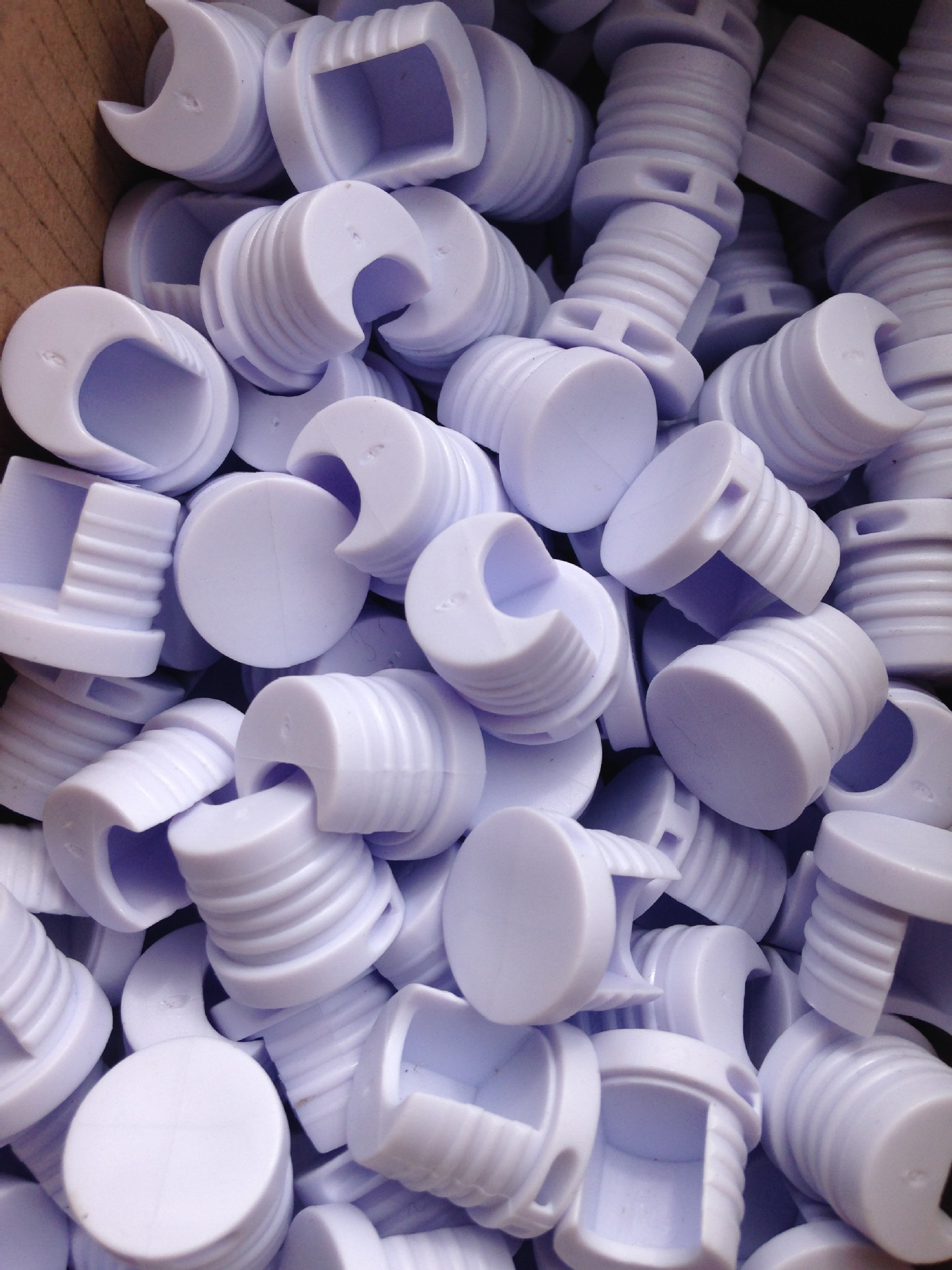 96槽折自拍杆尾塞5f6s白色堵头bvc