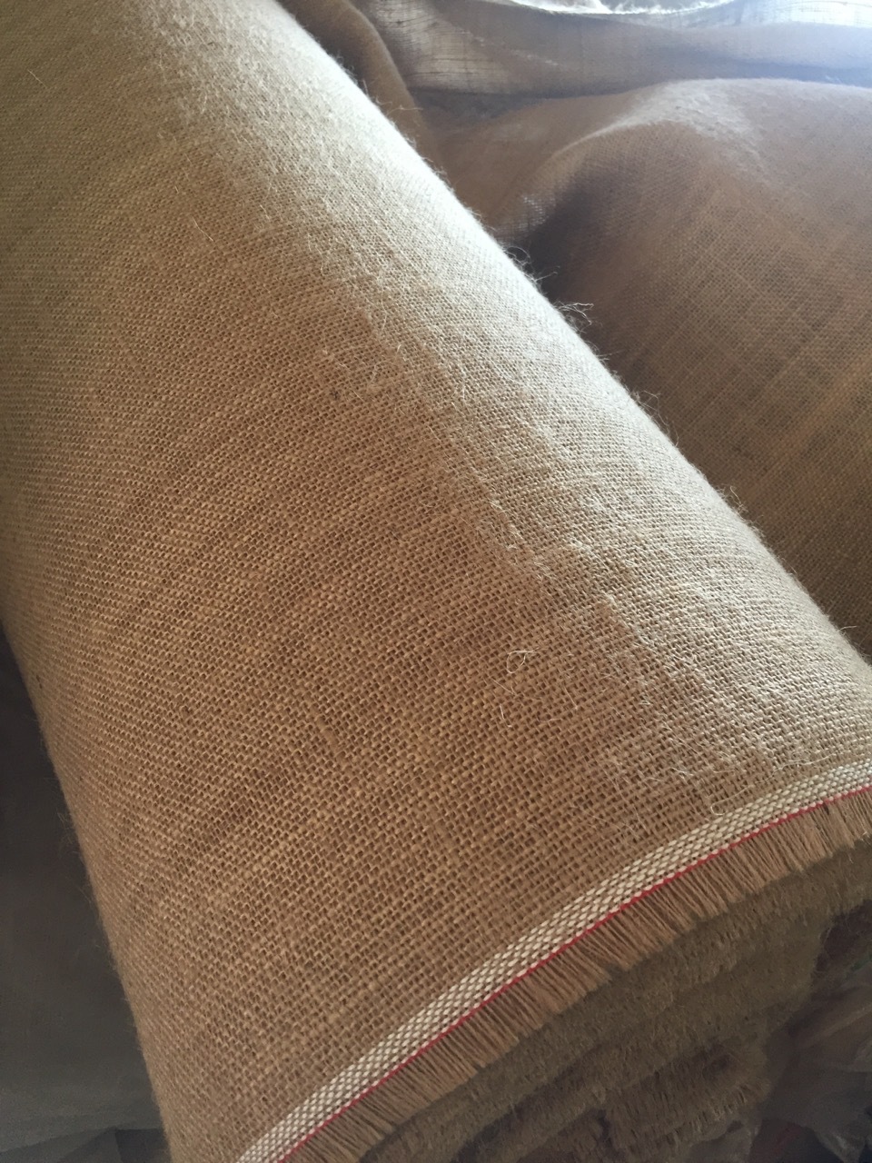 jute cloth 50x50黄麻布 麻布片 黄麻原料 .