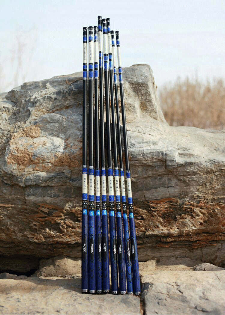 厂家批发19调罗非竿战斗竿鲤鱼竿高碳素超轻超硬台钓竿钓鱼竿手竿