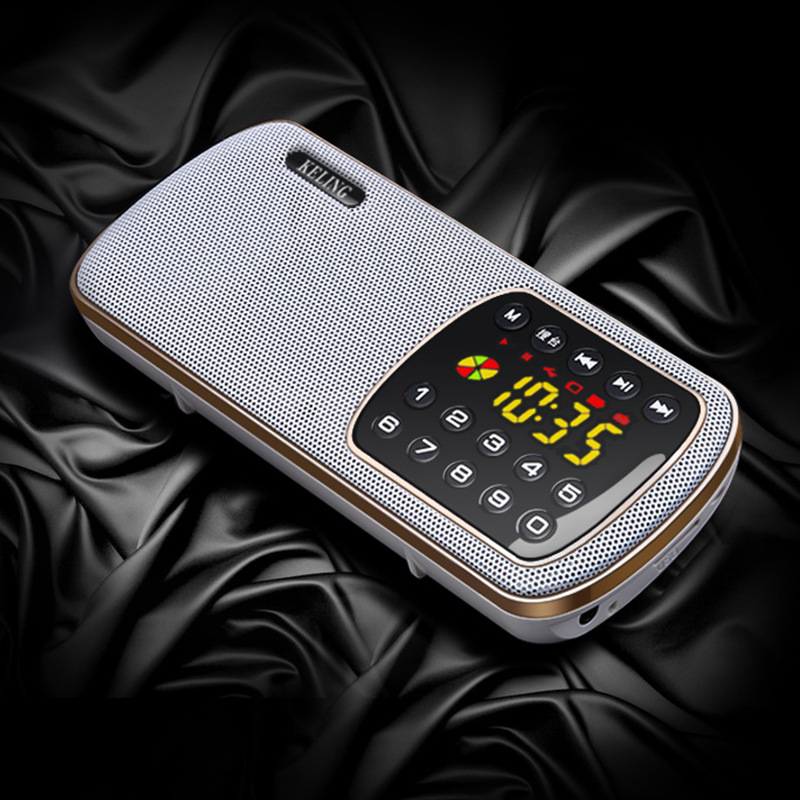 f3老年收音机老人插卡音箱迷你播放器便携户外随身听d喇叭mp3音响