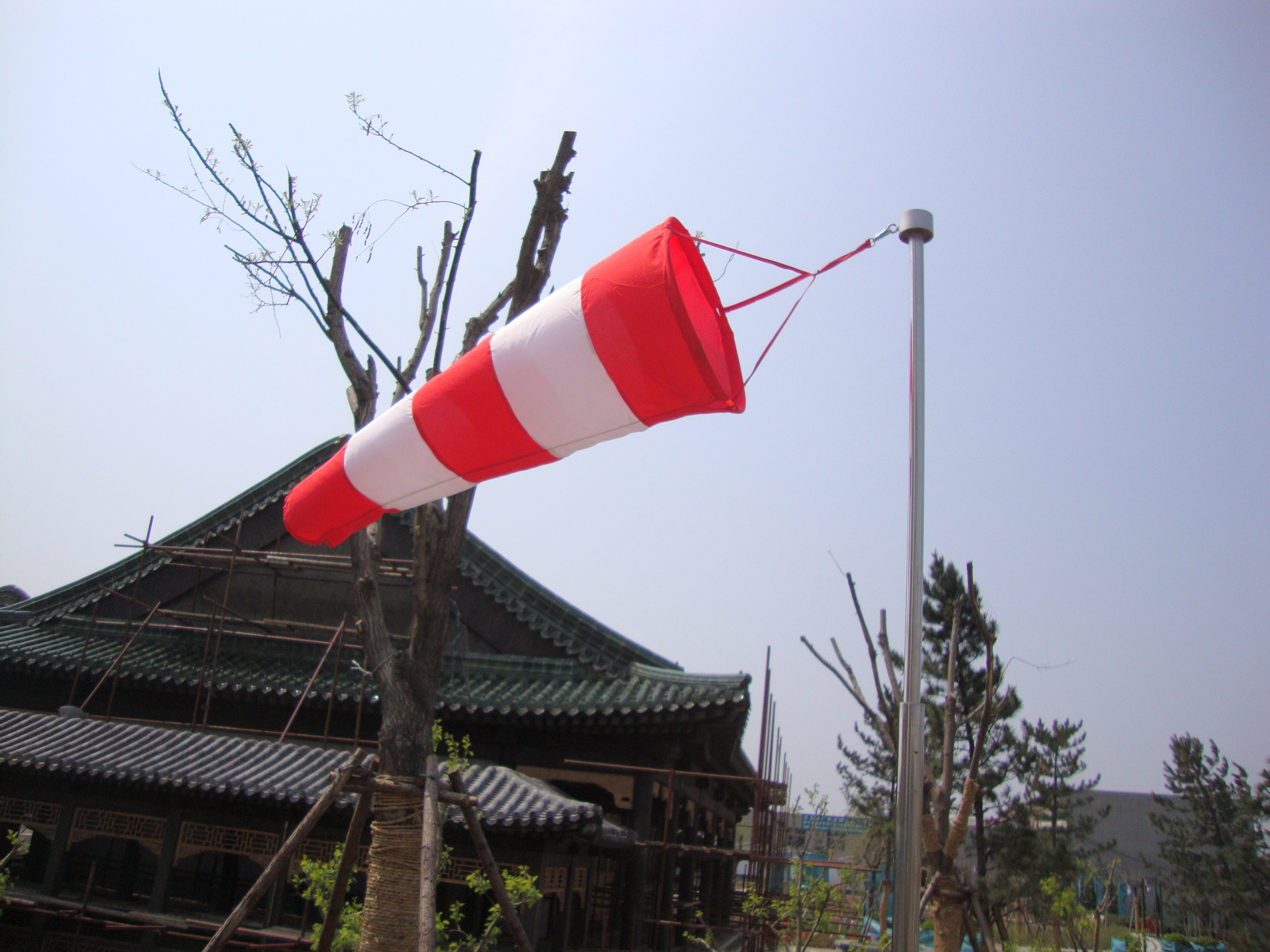 华欣加强型防水风向袋 高强度袋式风向标 气象风向测试袋