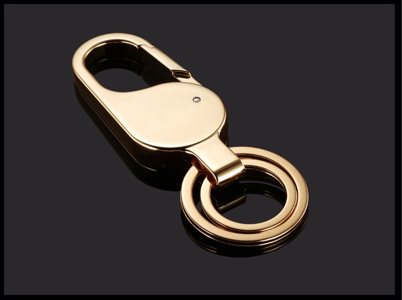 中邦jobon高档汽车钥匙扣 不锈钢钥匙扣 金属挂件 小礼品定制批发